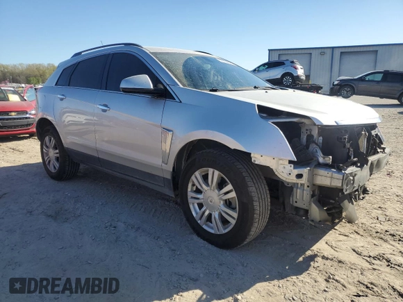 2014 Cadillac SRX with VIN 3GYFNAE36ES680324, listed as a Copart auction lot 50034625 with 150,014 mi miles and Salvage Title. Bid and sale history available at DreamBid. Image 4.