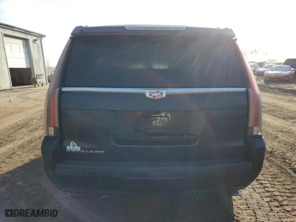 2017 Cadillac Escalade Luxury with VIN 1GYS4BKJ1HR158072, listed as a Copart auction lot 48889315 with 84,730 mi miles and Clean Title. Bid and sale history available at carsss.com. Image 6.
