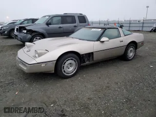 1986 Chevrolet Corvette with VIN 1G1YY0781G5123609, listed as a Copart auction lot 85760964 with 0 mi miles and Clean Title. Bid and sale history available at carsss.com. Image 1.