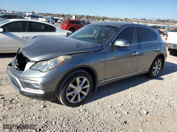2017 Infiniti QX50 with VIN JN1BJ0RP1HM387963, listed as a Copart auction lot 86184934 with 0 mi miles and Salvage Title. Bid and sale history available at carsss.com. Image 1.