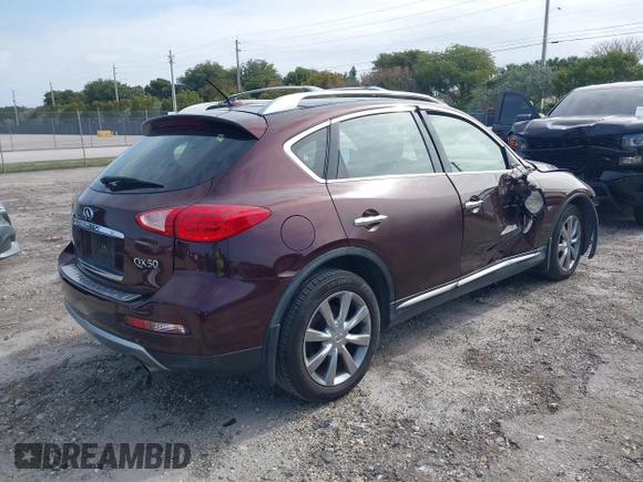 2016 Infiniti QX50 with VIN JN1BJ0RPXGM236196, listed as a IAAI auction lot 41997714 with 133,664 mi miles. Bid and sale history available at carsss.com. Image 4.