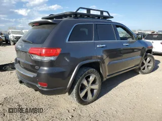 2015 Jeep Grand Cherokee Overland with VIN 1C4RJFCT2FC628727, listed as a Copart auction lot 48972095 with 155,435 mi miles and Salvage Title. Bid and sale history available at carsss.com. Image 3.