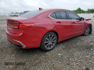 2018 Acura TLX with VIN 19UUB2F34JA003764, listed as a Copart auction lot 56737545 with 143,011 mi miles and Clean title. Bid and sale history available at DreamBid. Image 3.