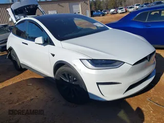 2022 Tesla Model X with VIN 7SAXCDE56NF358913, listed as a IAAI auction lot 41339132 with Not Provided miles and . Bid and sale history available at DreamBid. Image 1.