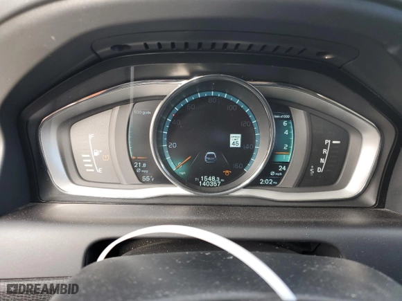 2016 Volvo XC60 T5 Platinum with VIN YV4612RM2G2854749, listed as a Copart auction lot 88266555 with 140,357 mi miles and Salvage Title. Bid and sale history available at carsss.com. Image 9.