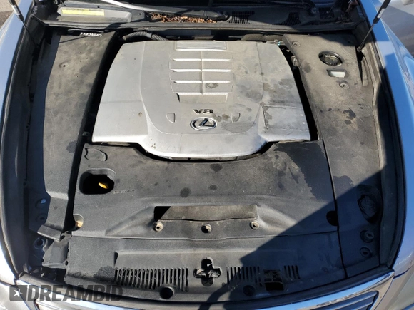 2007 Lexus LS 460 with VIN JTHBL46F975040494, listed as a Copart auction lot 41648735 with 353,650 mi miles and Clean Title. Bid and sale history available at DreamBid. Image 11.