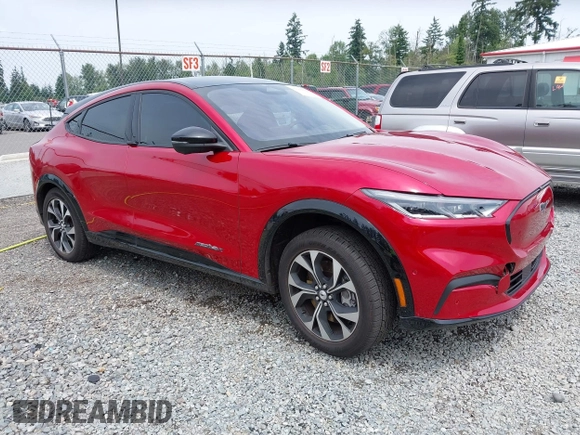 2022 Ford Mustang Mach-E Premium с VIN 3FMTK3SU1NMA27488, выставлен на аукционе IAAI как лот 42580899 с пробегом 37 982 миль миль и . История ставок и продаж доступна на DreamBid. Изображение 1.