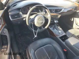 2015 Audi A6 2.0T Premium with VIN WAUFFAFCXFN036576, listed as a Copart auction lot 80262504 with 125,184 mi miles and Clean Title. Bid and sale history available at carsss.com. Image 8.