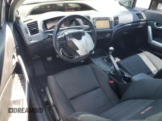 2012 Honda Civic Si with VIN 2HGFG4A58CH702723, listed as a Copart auction lot 57642215 with 99,385 mi miles and Salvage title. Bid and sale history available at DreamBid. Image 8.