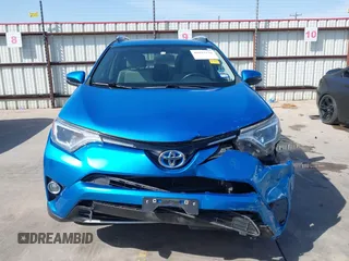 2016 Toyota RAV4 Hybrid XLE with VIN JTMRJREV5GD014170, listed as a IAAI auction lot 41822178 with 89,676 mi miles. Bid and sale history available at carsss.com. Image 12.