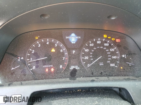 2008 Lexus LS 460 L with VIN JTHGL46F885030935, listed as a Copart auction lot 56921195 with 306,101 mi miles and Clean title. Bid and sale history available at DreamBid. Image 9.