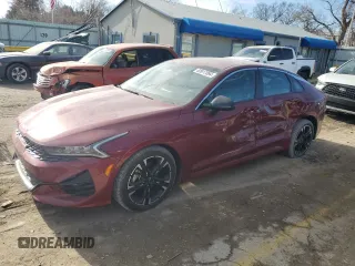 2022 Kia K5 GT-Line with VIN 5XXG64J20NG139104, listed as a Copart auction lot 83917094 with 48,935 mi miles and Salvage Title. Bid and sale history available at carsss.com. Image 1.