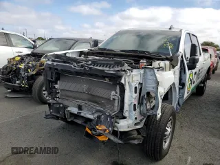 2021 Chevrolet Silverado 3500HD LT with VIN 1GC4YTEYXMF295945, listed as a Copart auction lot 74179534 with 43,064 mi miles and Salvage Title. Bid and sale history available at carsss.com. Image 1.