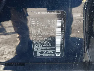 2019 Infiniti QX50 Essential with VIN 3PCAJ5M3XKF100419, listed as a IAAI auction lot 42105217 with 66,474 mi miles and . Bid and sale history available at DreamBid. Image 9.
