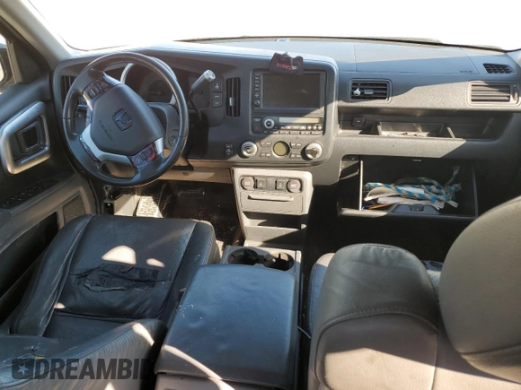 2007 Honda Ridgeline RTL w/Leather with VIN 2HJYK16547H528843, listed as a Copart auction lot 60605824 with 0 mi miles and Salvage Title. Bid and sale history available at carsss.com. Image 8.