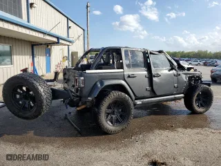 2020 Jeep Wrangler Unlimited Sport Altitude with VIN 1C4HJXDG3LW333066, listed as a Copart auction lot 51687765 with 0 mi miles and Salvage Title. Bid and sale history available at carsss.com. Image 3.