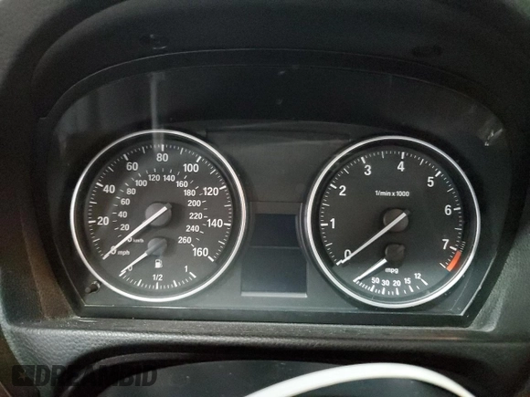 2011 BMW 3 Series 328i xDrive with VIN WBAUU3C56BA541692, listed as a Copart auction lot 44455995 with Not Provided miles and Salvage Title. Bid and sale history available at DreamBid. Image 9.