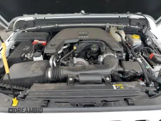2020 Jeep Wrangler Sport with VIN 1C4GJXAG4LW210506, listed as a Copart auction lot 81745024 with 28,863 mi miles and Salvage title. Bid and sale history available at DreamBid. Image 11.