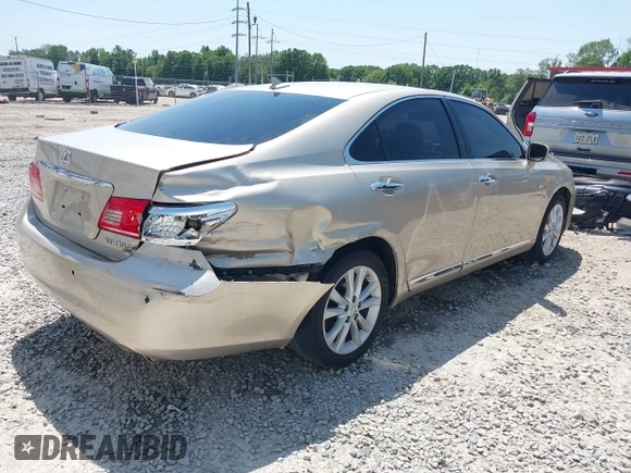 2011 Lexus ES with VIN JTHBK1EG5B2462123, listed as a IAAI auction lot 42031450 with 135,652 mi miles. Bid and sale history available at carsss.com. Image 4.