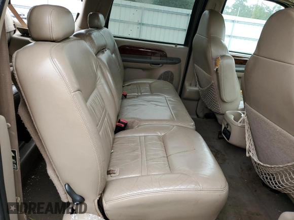 2000 Ford Excursion Limited with VIN 1FMNU42L5YEC60493, listed as a Copart auction lot 75021544 with 316,622 mi miles and Salvage title. Bid and sale history available at DreamBid. Image 11.