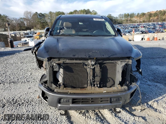 2016 Nissan Titan Platinum Reserve z VIN 1N6BA1F28GN508716, wystawiony jako Copart lot #46797225 z przebiegiem 168 572 mil mil oraz Szkoda całkowita • Salvage title. Historia ofert i sprzedaży dostępna na DreamBid. Obrazek 5.