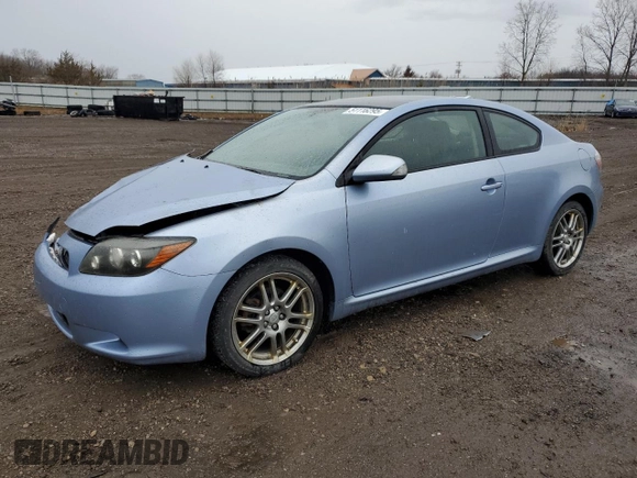 2010 Scion tC with VIN JTKDE3B74A0309222, listed as a Copart auction lot 51116295 with 146,618 mi miles and Salvage Title. Bid and sale history available at carsss.com. Image 1.