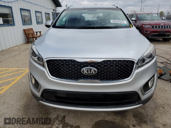 2016 Kia Sorento EX with VIN 5XYPH4A53GG009434, listed as a Copart auction lot 53254225 with 140,083 mi miles and Salvage title. Bid and sale history available at DreamBid. Image 5.