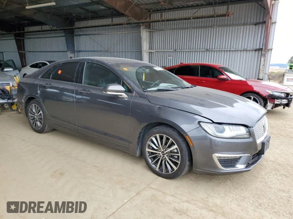 2017 Lincoln MKZ Hybrid Premiere with VIN 3LN6L5KU9HR632100, listed as a Copart auction lot 53521575 with Not provided miles and Non repairable. Bid and sale history available at DreamBid. Image 4.