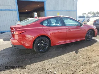 2025 Toyota Camry LE with VIN 4T1DAACK0SU010021, listed as a Copart auction lot 47488275 with 10,677 mi miles and Clean Title. Bid and sale history available at carsss.com. Image 3.