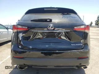2017 Lexus NX 200t with VIN JTJYARBZXH2065984, listed as a Copart auction lot 61762285 with 131,411 mi miles and Salvage title. Bid and sale history available at DreamBid. Image 6.