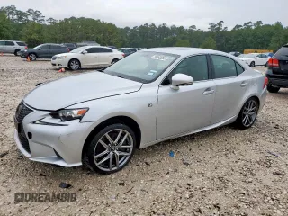 2016 Lexus IS 350 with VIN JTHCE1D22G5010377, listed as a Copart auction lot 58362255 with 103,379 mi miles and Salvage title. Bid and sale history available at DreamBid. Image 1.