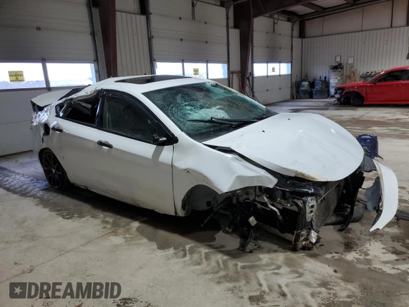 2015 Dodge Dart SXT with VIN 1C3CDFBB3FD406668, listed as a Copart auction lot 45358335 with 101,468 mi miles and Salvage Title. Bid and sale history available at carsss.com. Image 4.