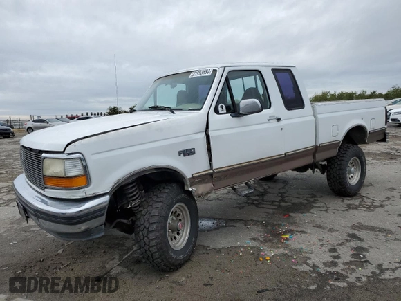 1994 Ford F-150 with VIN 1FTEX14N4RKA98626, listed as a Copart auction lot 81993684 with 201,231 mi miles and Salvage Title. Bid and sale history available at carsss.com. Image 1.