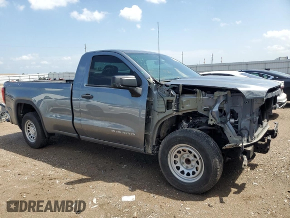 2020 GMC Sierra 1500 with VIN 3GTN8AEF4LG248821, listed as a Copart auction lot 50702345 with 62,850 mi miles and Salvage Title. Bid and sale history available at DreamBid. Image 4.