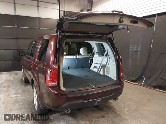 2012 Honda Pilot EX-L with VIN 5FNYF4H55CB018315, listed as a IAAI auction lot 42051230 with 121,702 mi miles and . Bid and sale history available at DreamBid. Image 3.