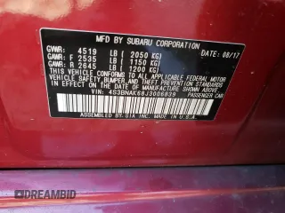 2018 Subaru Legacy Limited with VIN 4S3BNAK68J3006839, listed as a Copart auction lot 44328584 with 48,724 mi miles. Bid and sale history available at carsss.com. Image 14.