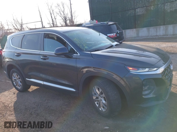2020 Hyundai Santa Fe Essential with VIN 5NMS2CAD0LH299726, listed as a IAAI auction lot 41752451 with 49,135 mi miles. Bid and sale history available at carsss.com. Image 13.
