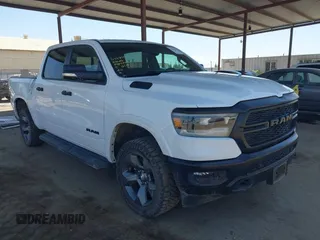 2021 Ram 1500 Big Horn with VIN 1C6SRFFT4MN742761, listed as a IAAI auction lot 42644228 with 46,625 mi miles and . Bid and sale history available at DreamBid. Image 1.