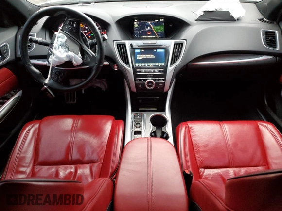 2020 Acura TLX w/A-Spec Pkg with VIN 19UUB3F61LA002834, listed as a Copart auction lot 88505845 with 66,285 mi miles and Salvage Title. Bid and sale history available at carsss.com. Image 8.
