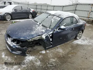 2010 BMW 1 Series 128i with VIN WBAUL7C55AVJ77329, listed as a Copart auction lot 44385165 with Not Provided miles and Salvage Title. Bid and sale history available at carsss.com. Image 1.