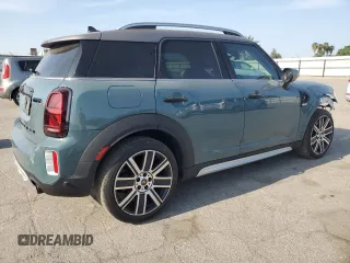 2022 MINI Countryman Cooper S with VIN WMZ53BR04N3N41652, listed as a Copart auction lot 55354375 with 20,821 mi miles and Salvage title. Bid and sale history available at DreamBid. Image 3.