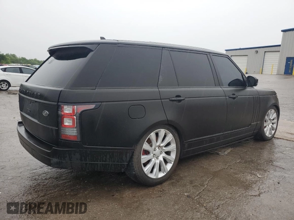 2016 Land Rover Range Rover Supercharged z VIN SALGS3EF9GA280747, wystawiony jako Copart lot #55808245 z przebiegiem 110 408 mil mil oraz Czysty tytuł • Clean title. Historia ofert i sprzedaży dostępna na DreamBid. Obrazek 3.