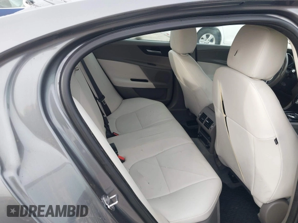2017 Jaguar XE 25t Premium with VIN SAJAD4BG0HA975017, listed as a IAAI auction lot 41589536 with 40,136 mi miles. Bid and sale history available at carsss.com. Image 8.