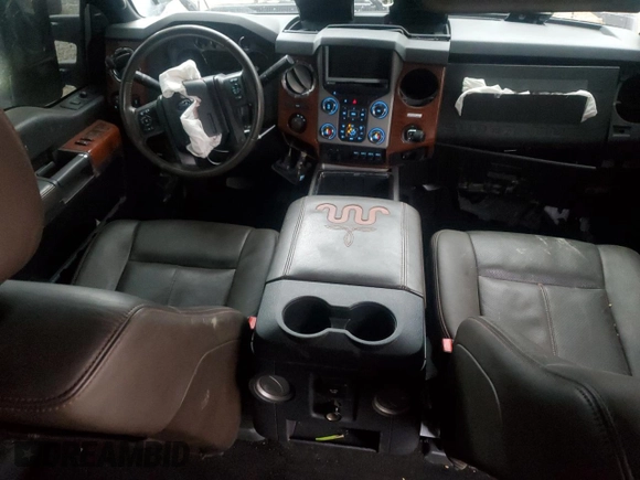 2016 Ford F-350 Lariat с VIN 1FT8W3DT5GEA25447, выставлен на аукционе Copart как лот 47812165 с пробегом Не указан миль и Списание • Salvage title. История ставок и продаж доступна на DreamBid. Изображение 8.