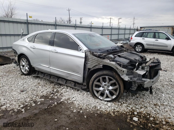 2015 Chevrolet Impala LTZ with VIN 2G1165S30F9260400, listed as a Copart auction lot 47607055 with 224,059 mi miles and Salvage Title. Bid and sale history available at carsss.com. Image 4.