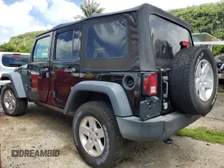 2018 Jeep Wrangler JK Unlimited Sport S with VIN 1C4BJWDG4JL911089, listed as a Copart auction lot 56634913 with 0 mi miles and Non Repairable. Bid and sale history available at carsss.com. Image 2.