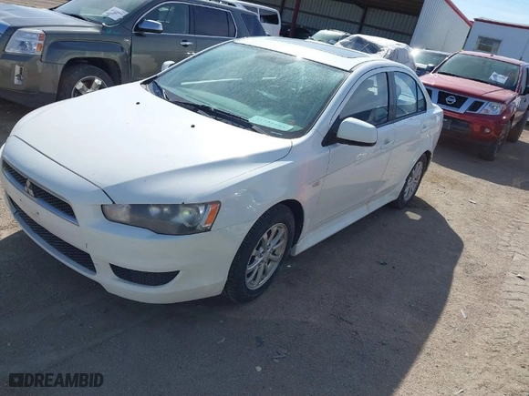 2011 Mitsubishi Lancer ES with VIN JA32U2FU0BU002957, listed as a IAAI auction lot 41731185 with 181,099 mi miles. Bid and sale history available at carsss.com. Image 2.