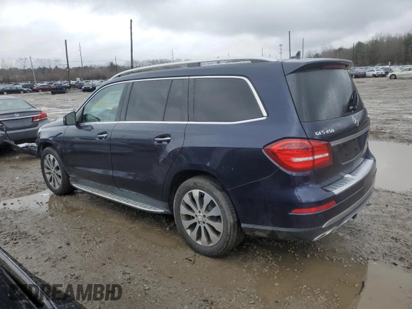 2017 Mercedes-Benz GLS with VIN 4JGDF6EE7HA766266, listed as a Copart auction lot 46186703 with 68,079 mi miles. Bid and sale history available at carsss.com. Image 2.