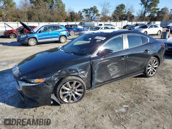 2021 Mazda 3 Select with VIN JM1BPABL6M1322529, listed as a Copart auction lot 41501505 with 58,722 mi miles and Salvage Title. Bid and sale history available at DreamBid. Image 1.