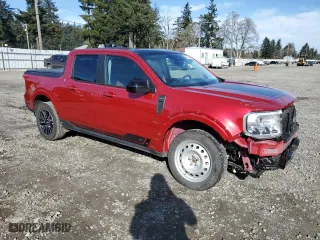 2022 Ford Maverick XL with VIN 3FTTW8E33NRA80432, listed as a Copart auction lot 47126955 with 53,060 mi miles and Salvage Title. Bid and sale history available at carsss.com. Image 4.